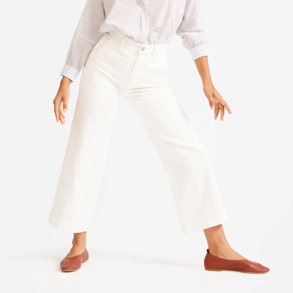 Everlane Wide-Leg Crop Pant